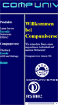 Mobile Screenshot of compuniverse.de